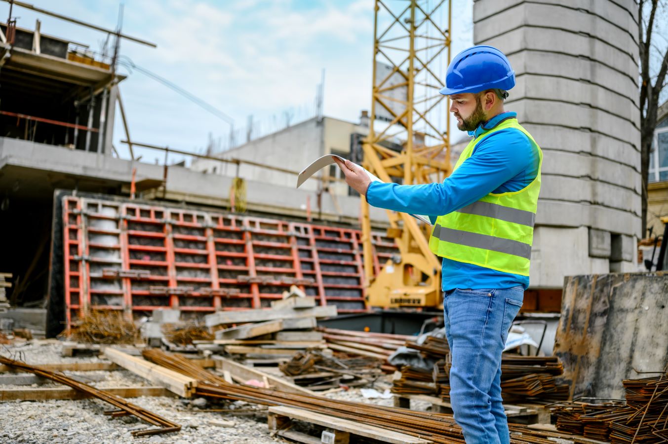 Cranes in Construction - Construction Worksite Safety